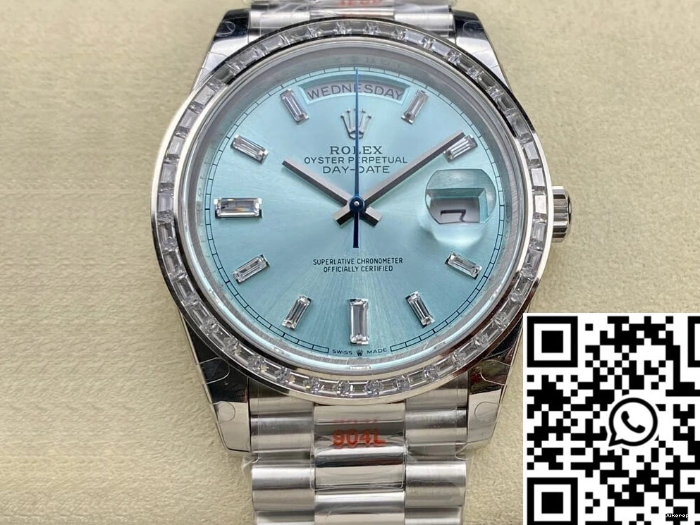Rolex 975 M228396TBR-0002 Factory Date Diamond Day GM Functional Bezel 0825
